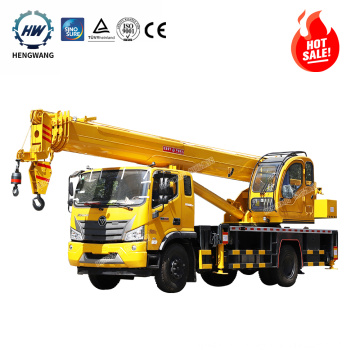 Auto Lifting Crane 16 ton Truck Mounted Crane With 5 Hydraulic Outriggers
